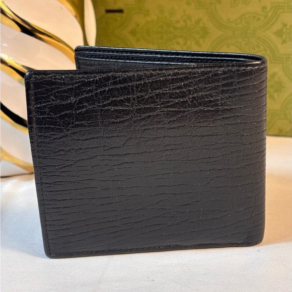 Gucci Interlocking Bifold Wallet BlackSold - Picture 2 of 15